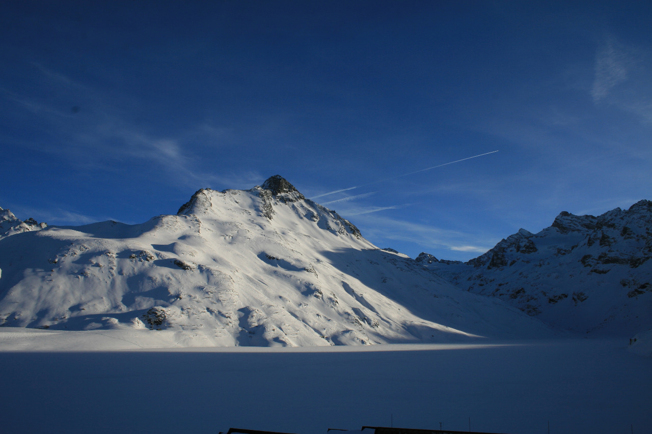 Berglandschaft im Winter